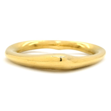 ティファニー Tiffany & Co オープンハート 28mm イエローゴールド K18YG ペンダントトップ エルサペレッティ ネックレストップ 750YG