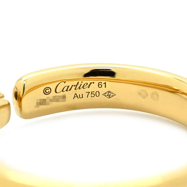 カルティエ Cartier パンテール ドゥ カルティエ SM B4230100 イエローゴールド K18YG オニキス ツァボライトガーネット #61 リング 指輪 Au750 18K オニキス ツァボライト 20号