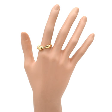 カルティエ Cartier パンテール ドゥ カルティエ SM B4230100 イエローゴールド K18YG オニキス ツァボライトガーネット #61 リング 指輪 Au750 18K オニキス ツァボライト 20号