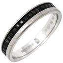 ブシュロン BOUCHERON キャトル ブラック ハーフ JAL00206 ホワイトゴールド×ブラック K18WG ブラックPVD #58(JP18) リング 指輪 Au750 18K PVD 17号