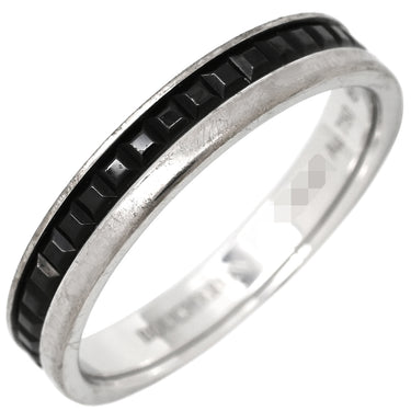 ブシュロン BOUCHERON キャトル ブラック ハーフ JAL00206 ホワイトゴールド×ブラック K18WG ブラックPVD #58(JP18) リング 指輪 Au750 18K PVD 17号