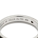 ブシュロン BOUCHERON キャトル ブラック ハーフ JAL00206 ホワイトゴールド×ブラック K18WG ブラックPVD #58(JP18) リング 指輪 Au750 18K PVD 17号