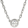 カルティエ Cartier ダムール SM B7215900 ホワイトゴールド K18WG ダイヤモンド ネックレス ダイヤモンド 18K Au750 WG