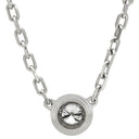 カルティエ Cartier ダムール SM B7215900 ホワイトゴールド K18WG ダイヤモンド ネックレス ダイヤモンド 18K Au750 WG