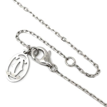 カルティエ Cartier ダムール SM B7215900 ホワイトゴールド K18WG ダイヤモンド ネックレス ダイヤモンド 18K Au750 WG