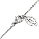 カルティエ Cartier ダムール SM B7215900 ホワイトゴールド K18WG ダイヤモンド ネックレス ダイヤモンド 18K Au750 WG