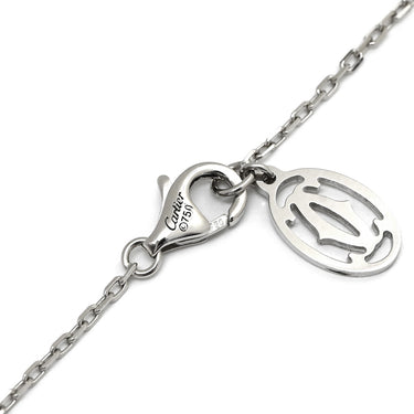 カルティエ Cartier ダムール SM B7215900 ホワイトゴールド K18WG ダイヤモンド ネックレス ダイヤモンド 18K Au750 WG