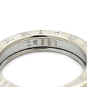ブルガリ BVLGARI ビーゼロワン B-zero1 1バンド XS 336018 ホワイトゴールド K18WG #59 リング 指輪 Au750 18K 18.5号