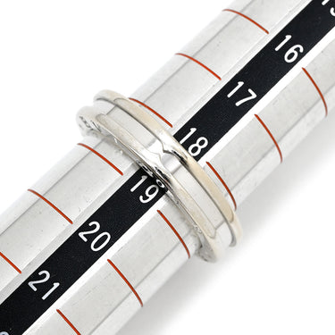 ブルガリ BVLGARI ビーゼロワン B-zero1 1バンド XS 336018 ホワイトゴールド K18WG #59 リング 指輪 Au750 18K 18.5号