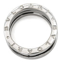 ブルガリ BVLGARI ビーゼロワン B-zero1 2バンドリング ホワイトゴールド K18WG #56(JP16) リング 指輪 750 18金 WG 15号