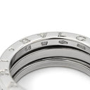ブルガリ BVLGARI ビーゼロワン B-zero1 2バンドリング ホワイトゴールド K18WG #56(JP16) リング 指輪 750 18金 WG 15号