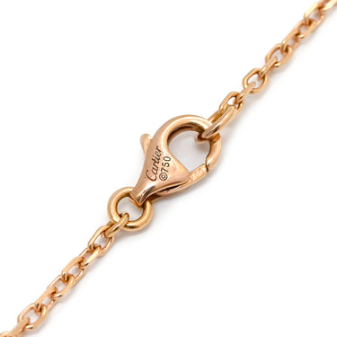 カルティエ Cartier トリニティ ダイヤ ペンダント イエローゴールド×ピンクゴールド×ホワイトゴールド K18PG K18YG K18WG ダイヤモンド ネックレス 3カラー 18金 750 5Pダイヤ