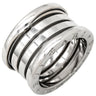 ブルガリ BVLGARI ビーゼロワン B-zero1 4バンドリング 323552 ホワイトゴールド K18WG #49(JP9) リング 指輪 Au750 18K 18金 8号