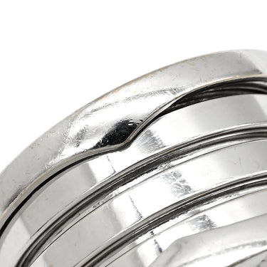 ブルガリ BVLGARI ビーゼロワン B-zero1 4バンドリング 323552 ホワイトゴールド K18WG #49(JP9) リング 指輪 Au750 18K 18金 8号