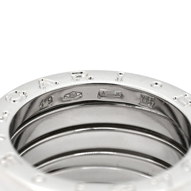 ブルガリ BVLGARI ビーゼロワン B-zero1 4バンドリング 323552 ホワイトゴールド K18WG #49(JP9) リング 指輪 Au750 18K 18金 8号