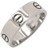 カルティエ Cartier LOVE ラブリング B4084700 ホワイトゴールド K18WG #59(JP19) リング 指輪 750 18K WG クラシックモデル 18号