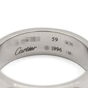 カルティエ Cartier LOVE ラブリング B4084700 ホワイトゴールド K18WG #59(JP19) リング 指輪 750 18K WG クラシックモデル 18号