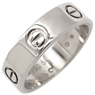 カルティエ Cartier LOVE ラブリング B4084700 ホワイトゴールド K18WG #55(JP15) リング 指輪 750 18K WG クラシックモデル 14.5号