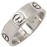 カルティエ Cartier LOVE ラブリング B4084700 ホワイトゴールド K18WG #55(JP15) リング 指輪 750 18K WG クラシックモデル 14.5号