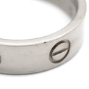 カルティエ Cartier LOVE ラブリング B4084700 ホワイトゴールド K18WG #55(JP15) リング 指輪 750 18K WG クラシックモデル 14.5号