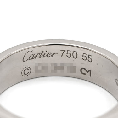 カルティエ Cartier LOVE ラブリング B4084700 ホワイトゴールド K18WG #55(JP15) リング 指輪 750 18K WG クラシックモデル 14.5号
