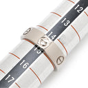 カルティエ Cartier LOVE ラブリング B4084700 ホワイトゴールド K18WG #55(JP15) リング 指輪 750 18K WG クラシックモデル 14.5号