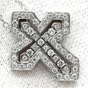 ダミアーニ DAMIANI ベルエポック クラウン S 20089078 ホワイトゴールド K18WG ダイヤモンド ネックレス 750 18金 WG クロス 十字架