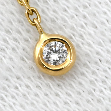 ショーメ CHAUMET ジュ ドゥ リアン ダイヤモンド 082227 イエローゴールド K18YG ダイヤモンド ピアス Au750 18K 18金 ドロップ スイング