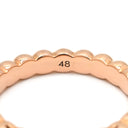 ヴァンクリーフアーペル Van Cleef & Arpels ペルレ ソリティア ダイヤ VCARO1WI00 ローズゴールド K18PG #48 リング 指輪 Au750 18K ピンクゴールド PG 7.5号