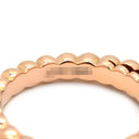ヴァンクリーフアーペル Van Cleef & Arpels ペルレ ソリティア ダイヤ VCARO1WI00 ローズゴールド K18PG #48 リング 指輪 Au750 18K ピンクゴールド PG 7.5号