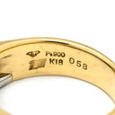 ノンブランド NON BRAND エメラルド ダイヤモンド リング グリーン×プラチナシルバー×イエローゴールド Pt900 K18YG エメラルド ダイヤモンド リング 指輪 緑 エメラルドカット プラチナ900 18K 750 YG パヴェダイヤ 16号