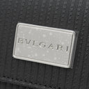 ブルガリ BVLGARI ミレリゲ 6連 キーケース 25559 ブラック キャンバス レザー コーティッドヘリテージキャンバス キーケース シルバー金具 黒 6本