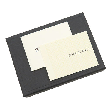 ブルガリ BVLGARI ミレリゲ 6連 キーケース 25559 ブラック キャンバス レザー コーティッドヘリテージキャンバス キーケース シルバー金具 黒 6本