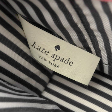 ケイトスペード kate spade フロント ポケット ピンクブラウン レザー ショルダーバッグ ゴールド金具
