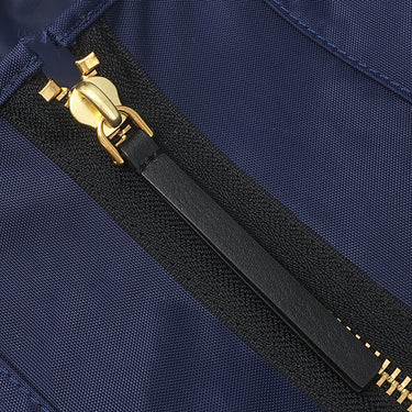 マークジェイコブス MARC JACOBS ナイロン バイカーベビー バッグ ネイビー ナイロン 2WAYバッグ シルバー金具 マザーズバッグ トート