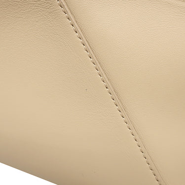 ロエベ LOEWE パズルフォルドトート ミディアム ベージュ×ホワイト レザー トートバッグ ショルダー 肩掛け