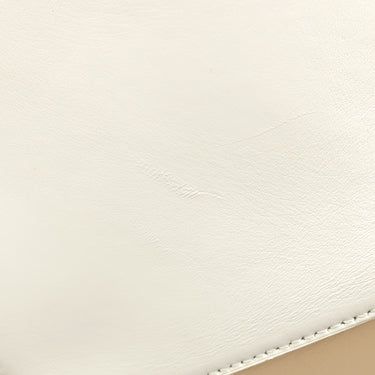 ロエベ LOEWE パズルフォルドトート ミディアム ベージュ×ホワイト レザー トートバッグ ショルダー 肩掛け