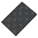 ルイヴィトン LOUIS VUITTON クーヴェルテュール パスポール NM M64501 モノグラムエクリプス レザー モノグラムエクリプスキャンバス パスポートケース 黒
