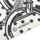 エルメス HERMES ツイリー H062978S ホワイト×マリン×ブラック シルク スカーフ 新品 未使用 【EPERON D'OR/エプロンドール】