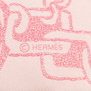 エルメス HERMES ツイリー H064367S ローズナークル×レッド×イエロー シルク スカーフ 新品 未使用 【ブックル エ マイヨン】