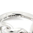エルメス HERMES クロワゼット MM H104587B シルバー シルバー925 #55(JP15) リング 指輪 クラスプモチーフ 15号