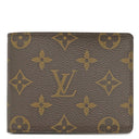 ルイヴィトン LOUIS VUITTON ポルトフォイユ ミュルティプル M60895 モノグラム モノグラムキャンバス 二つ折り財布 茶 札入れ