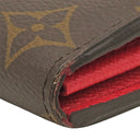 ルイヴィトン LOUIS VUITTON ポルトフォイユ サラ M62236 モノグラム×コクリコ モノグラムキャンバス 二つ折り財布 ゴールド金具 長財布 イニシャル入り