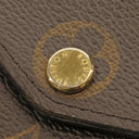 ルイヴィトン LOUIS VUITTON ポルトフォイユ サラ M62236 モノグラム×コクリコ モノグラムキャンバス 二つ折り財布 ゴールド金具 長財布 イニシャル入り
