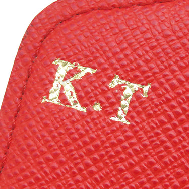 ルイヴィトン LOUIS VUITTON ポルトフォイユ サラ M62236 モノグラム×コクリコ モノグラムキャンバス 二つ折り財布 ゴールド金具 長財布 イニシャル入り