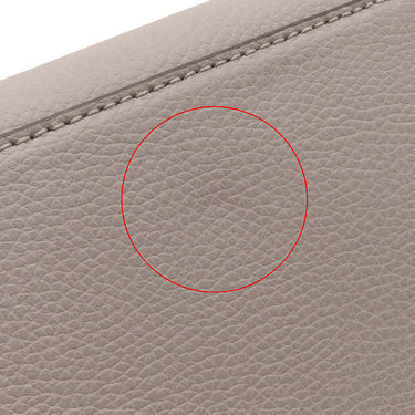 トリーバーチ TORY BURCH ペリー スモール トリプル トート 56249 グレーヘロン レザー 2WAYバッグ ゴールド金具 グレージュ オレンジ