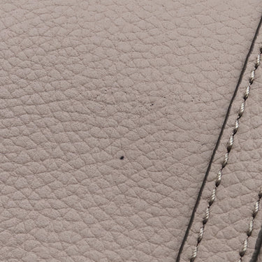 トリーバーチ TORY BURCH ペリー スモール トリプル トート 56249 グレーヘロン レザー 2WAYバッグ ゴールド金具 グレージュ オレンジ