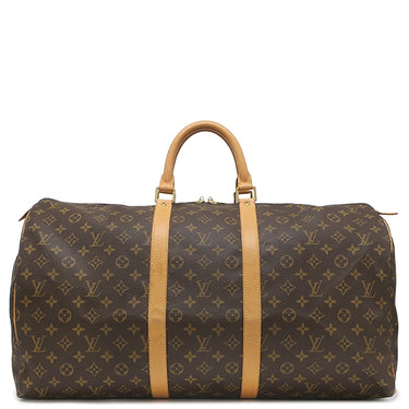 ルイヴィトン LOUIS VUITTON キーポル 55 M41424 モノグラム モノグラムキャンバス ボストンバッグ ゴールド金具 旅行カバン 鍵・パドロック欠品