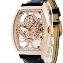 腕時計 フランクミュラー FRANCK MULLER トノウカーベックス セブンデイズ 8880BS6SQT 手巻き メンズ K18PG無垢 スケルトン 7デイズ