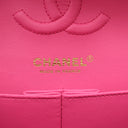 シャネル CHANEL マトラッセ 23 ダブルフラップ A01113 ピンク キャビアスキン ショルダーバッグ ゴールド金具 チェーンショルダー